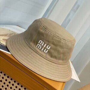 Miu Miu Gabardine Bucket Hat
